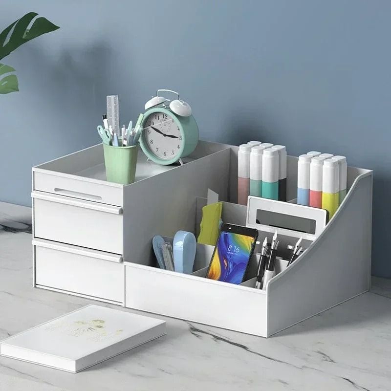 Plastic Makeup Storage Box Drawer Cosmetic Organizer