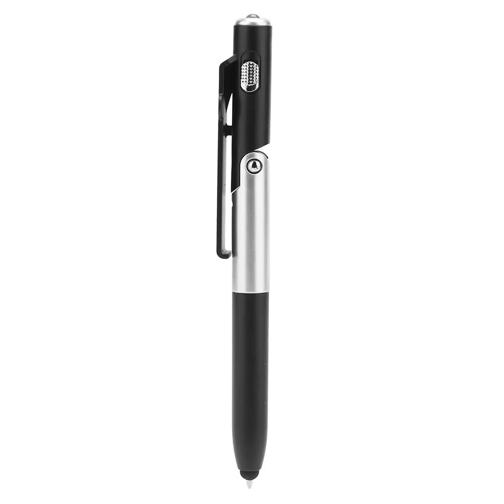 4 in 1 Multifunction Ballpoint Pen Phone Stand with LED Light Folding Mobile Holder