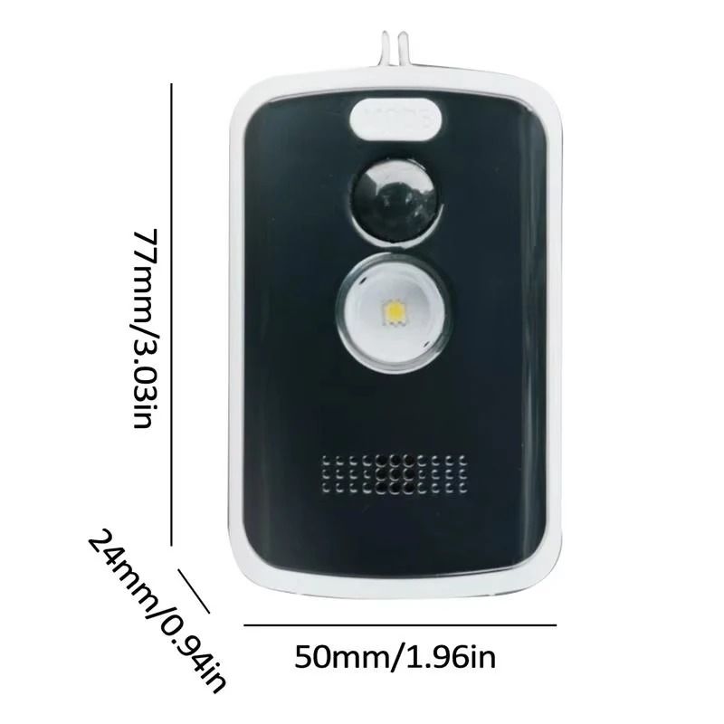 Wireless PIR Infrared Thermal Alarm with Remote Control
