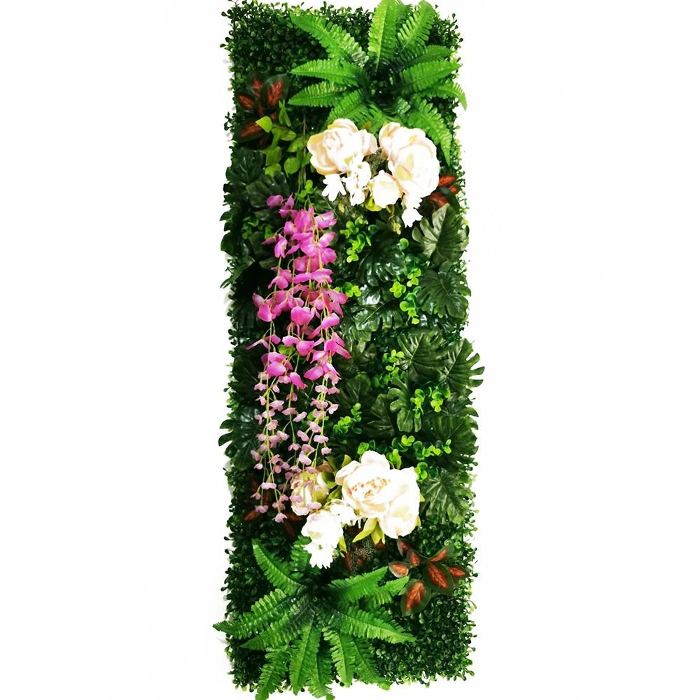 Botanical Vertical Sculpture – High-Definition Moss Architectural Wall Panel