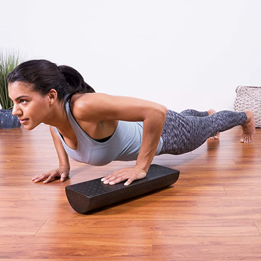 11 Inch Half Round Foam Roller – Ideal for Physical Therapy, Fitness & Perfect Gift
