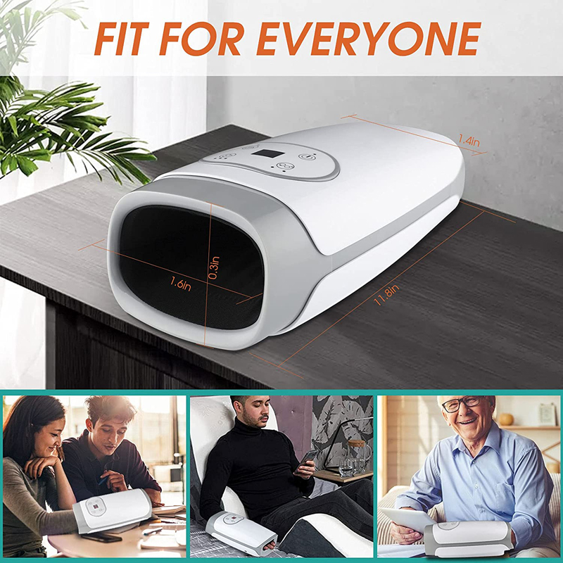Heated Physiotherapy Acupoint Finger, Smart Hand Massager, Wrist Hand Spa Massage