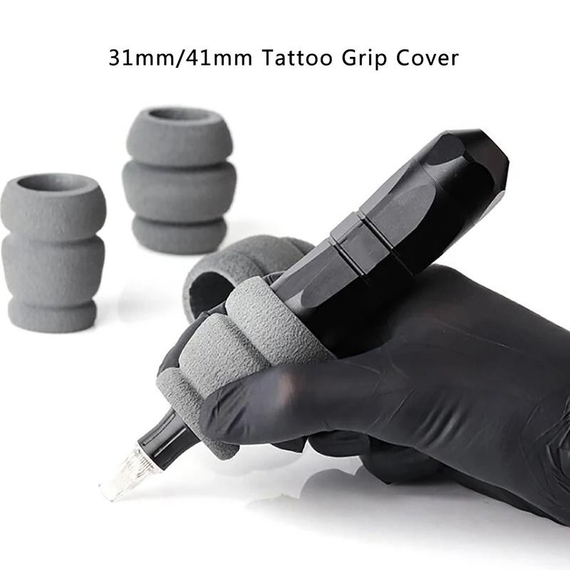 Memory Foam Tattoo Grip Cover for Comfortable Steady Tattooing