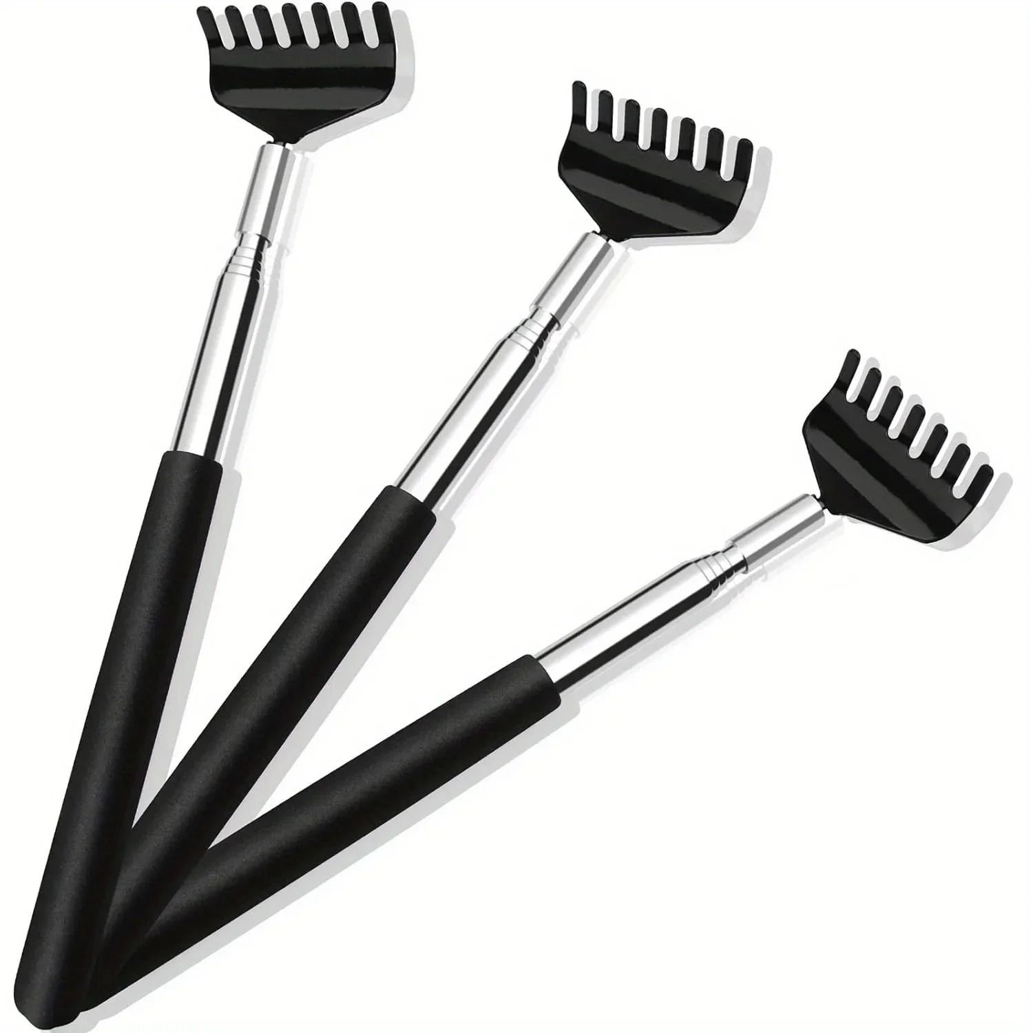 Telescopic Stainless Steel Back Scratcher – Premium Extendable Massage Tool