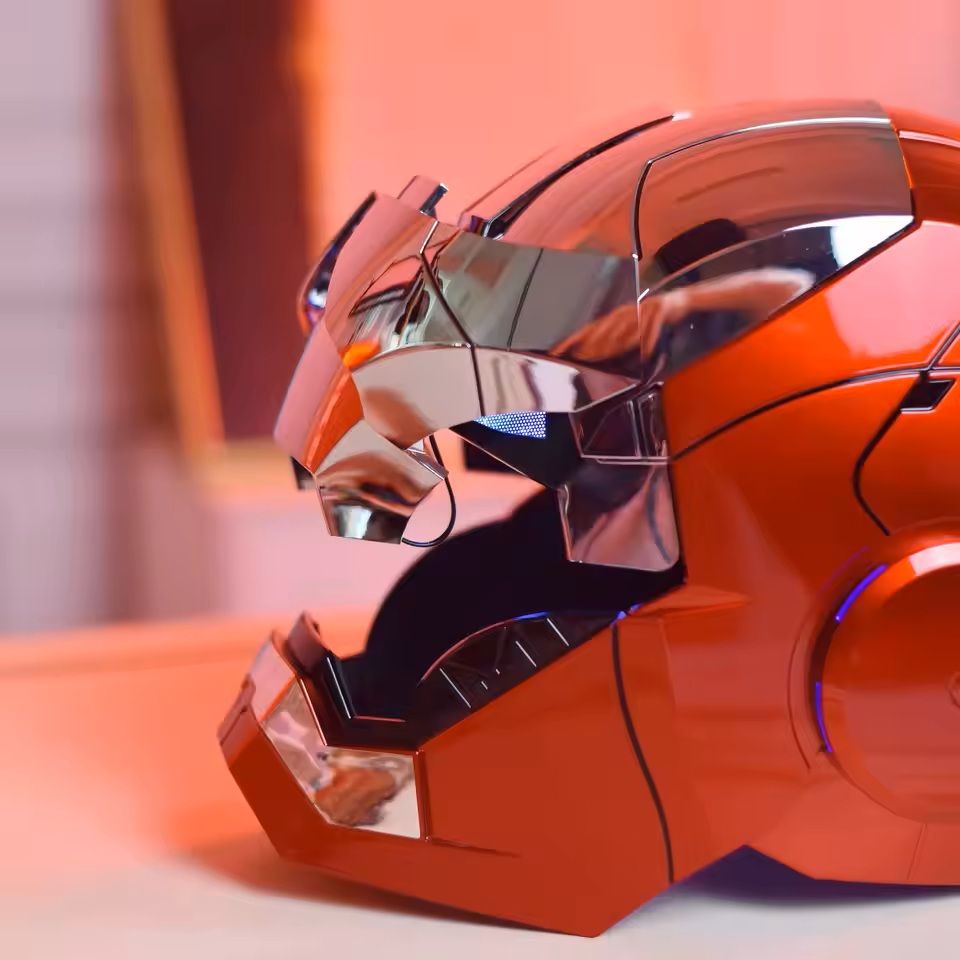 Iron Hero Voice-Controlled Wearable Helmet