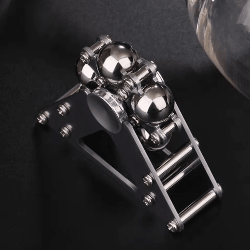 Double Pendulum Metal Fidget Spinner Foldable Anti Stress Gyroscope Desk Toy