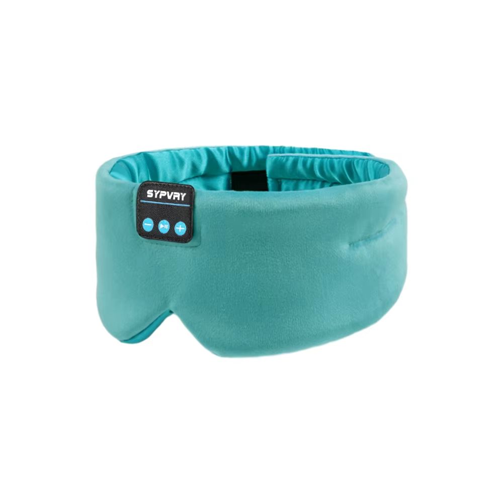 Soft Silk Bluetooth Sleep Mask Headphones with Wireless Music and Adjustable Fit