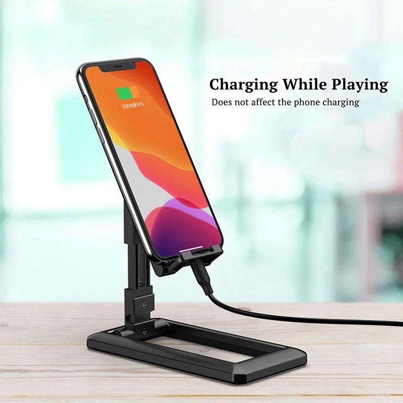 Universal Foldable Desktop Smartphone and Tablet Holder