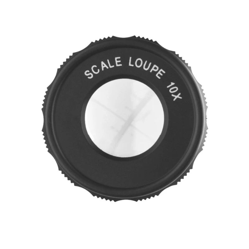 10X Handheld Magnifying Loupe with Scale