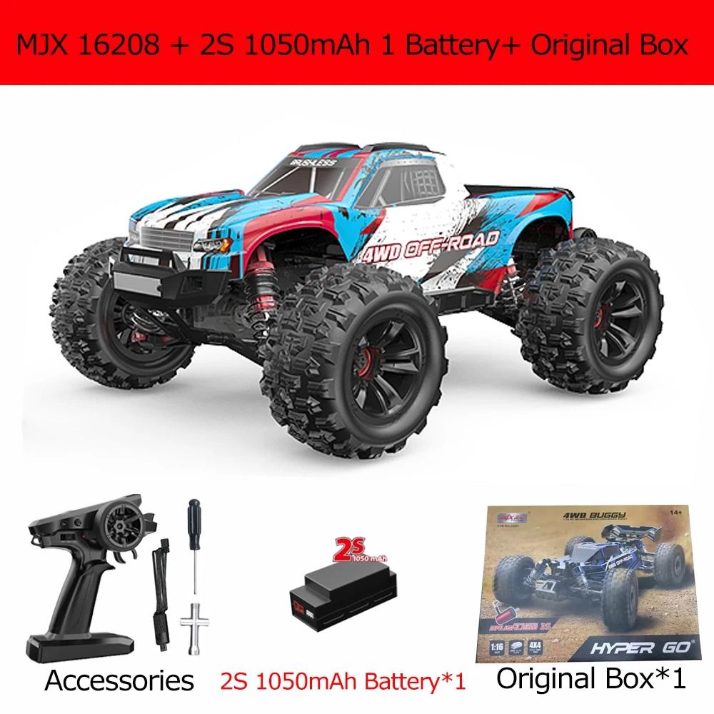 MJX 16207 Hyper GO 1 16 Scale Brushless RC Car