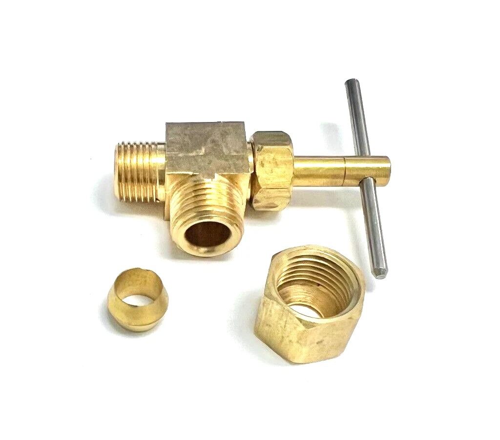 Jones Stephens Lead Free Compression Valve MIP Angle Needle Valves