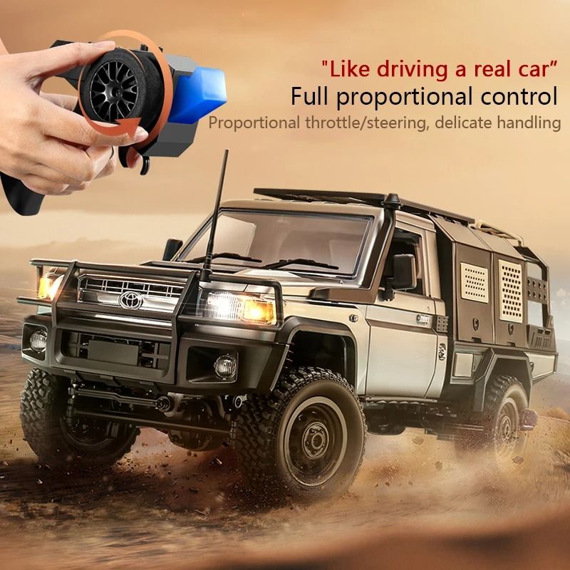 1:12 Scale 4WD RC Pickup Truck with Remote Control