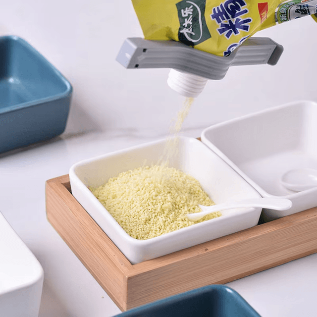 Screw Cap Food Bag Sealing Clip for Snacks Milk Powder and Kitchen Storage