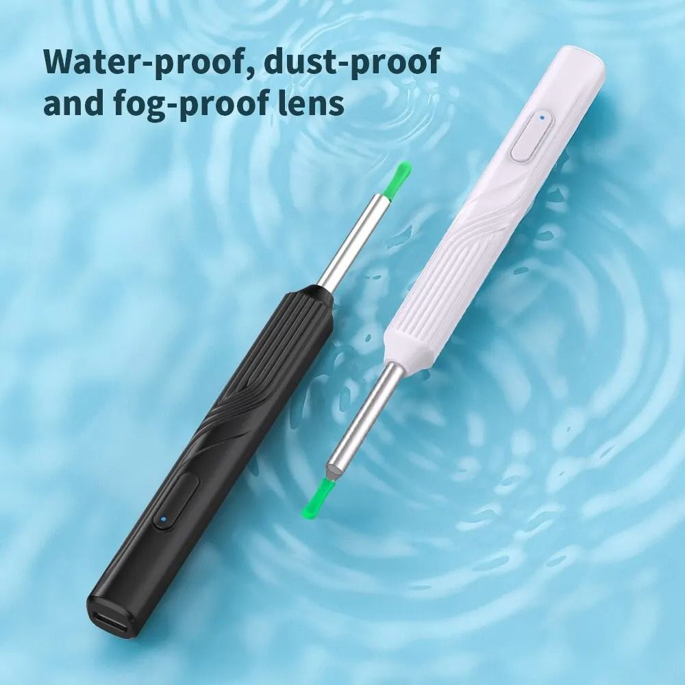HD Wireless Ear Cleaner with Camera – Smart Otoscope Earwax Removal Tool Kit with 6 LED Lights