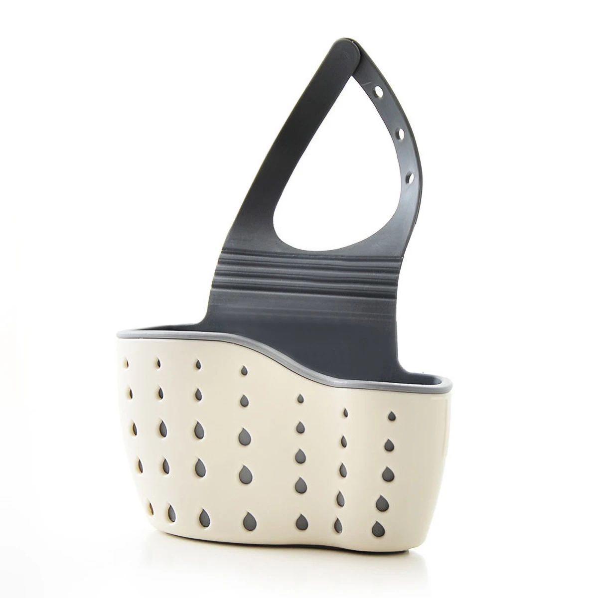 Hanging Sink Drain Basket Adjustable Sponge and Soap Holder