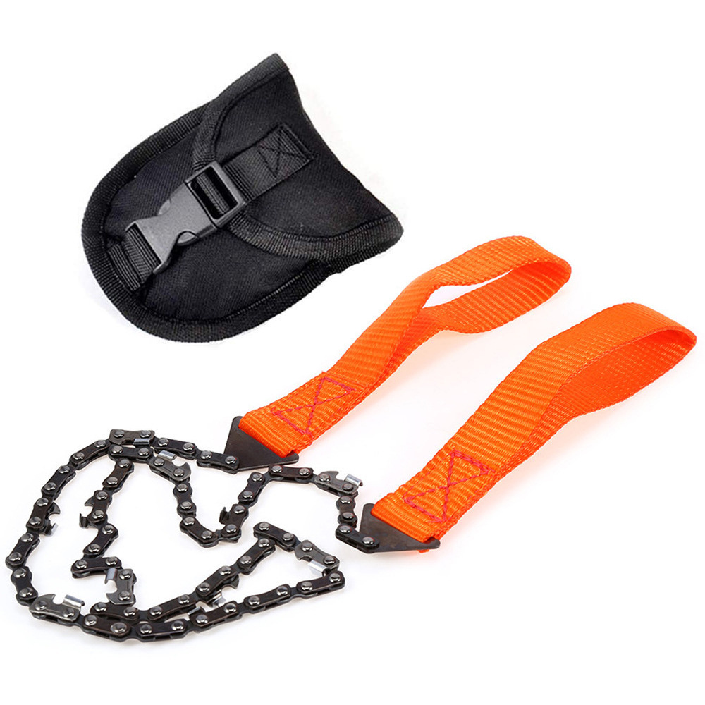 Portable Multi-Function Hand-drawn Wire Saw for Survival & Mountaineering