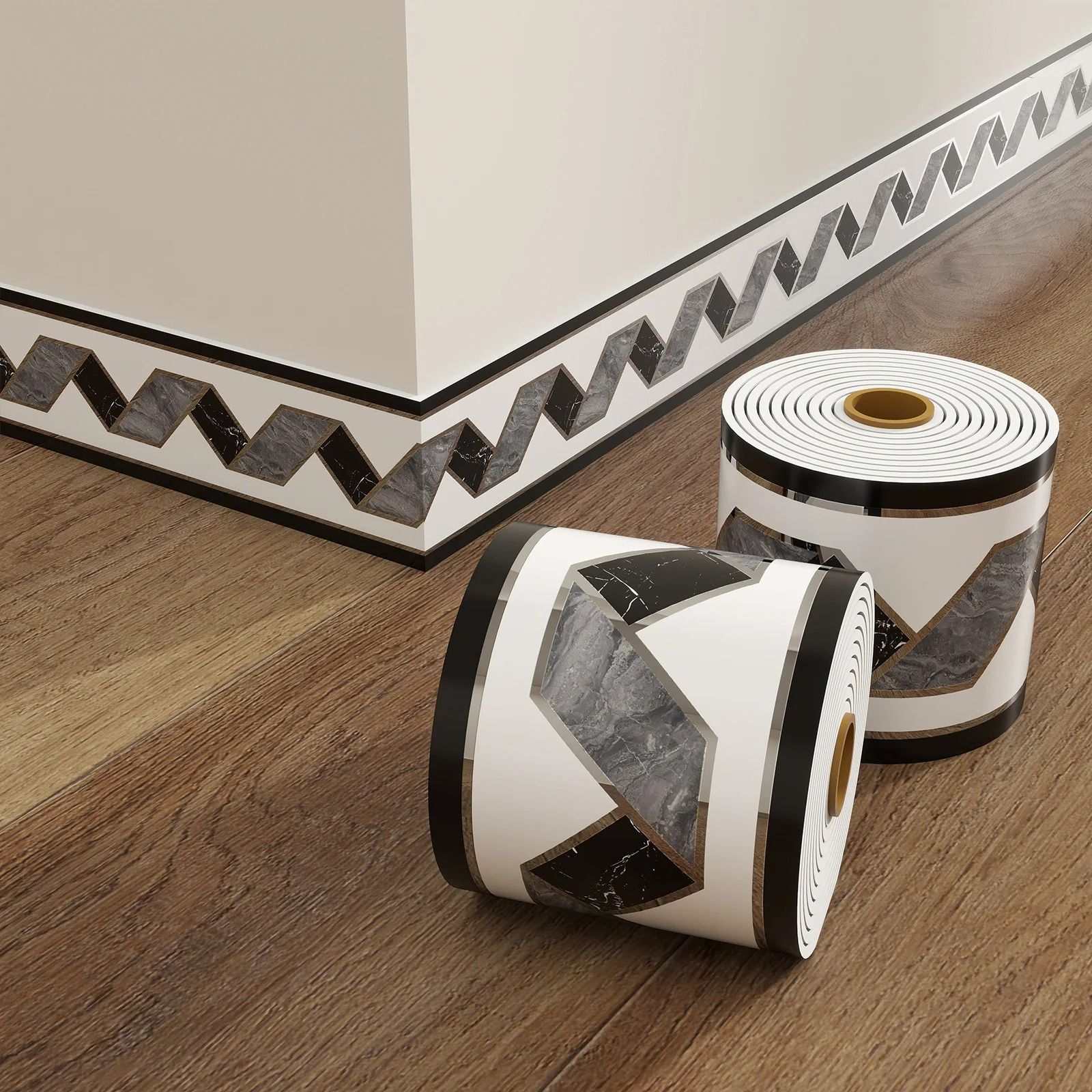 Flexible Self Adhesive Foam Skirting Board Wall Trim