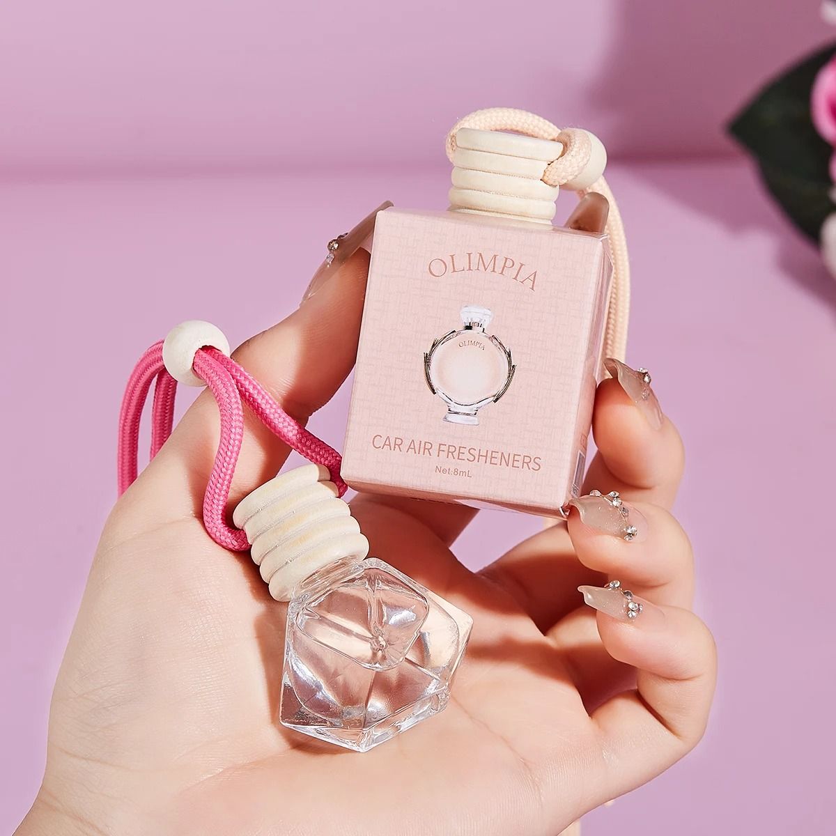 Pink Car Fragrance Pendant Air Freshener