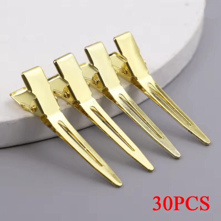 SalonPro Metal Hair Root Lifting Clips Set