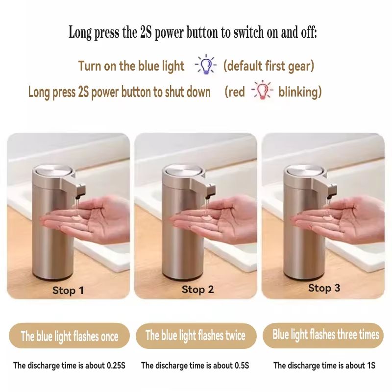 304 Stainless Steel Automatic Soap Dispenser – Touchless Sensor Liquid Soap Pump for Kitchen & Bathroom