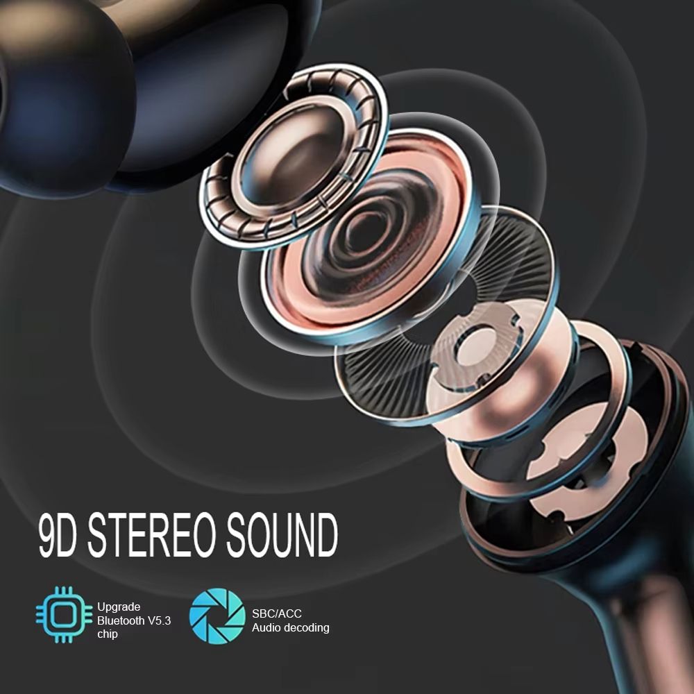 Xiaomi TWS Bluetooth Earbuds – HD Stereo Sound with LCD Touch Charging Case