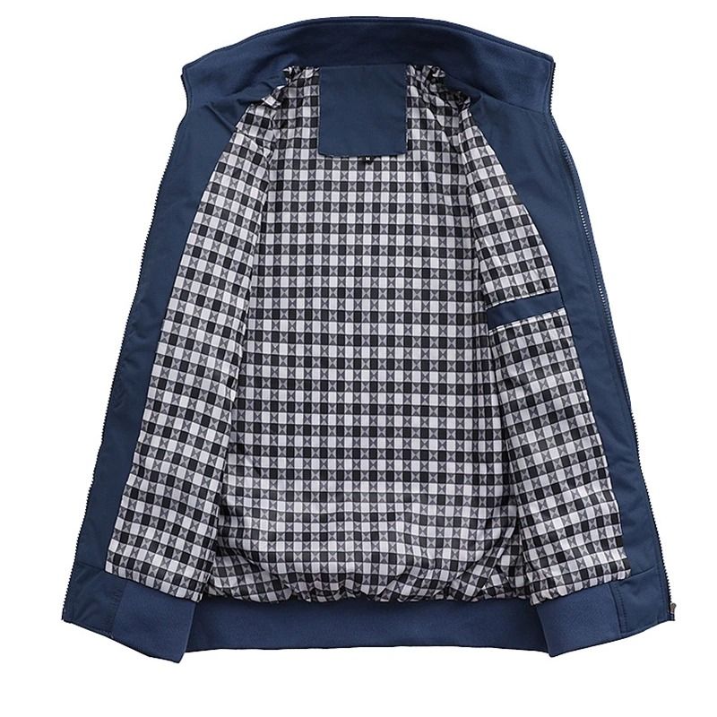 Mens Casual Slim Fit Bomber Jacket Lightweight Baseball Style Coat