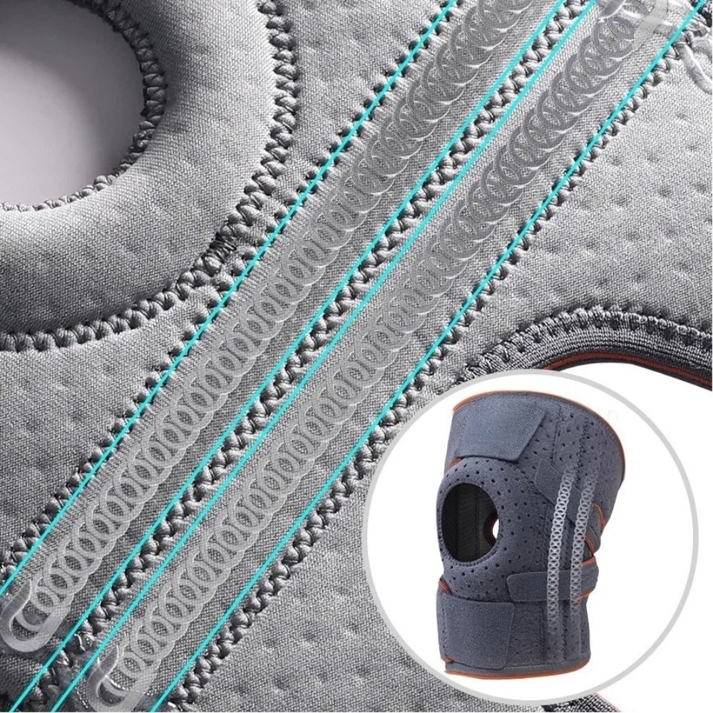 Knee Braces Support Wrap, Compression Knee Pads Strap, Breathable Medial Support for Comfort
