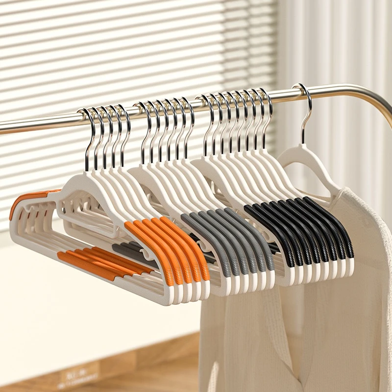Anti-Slip Multifunctional Household Hanger for Bedroom Clothes Wardrobe Wet and Dry Use