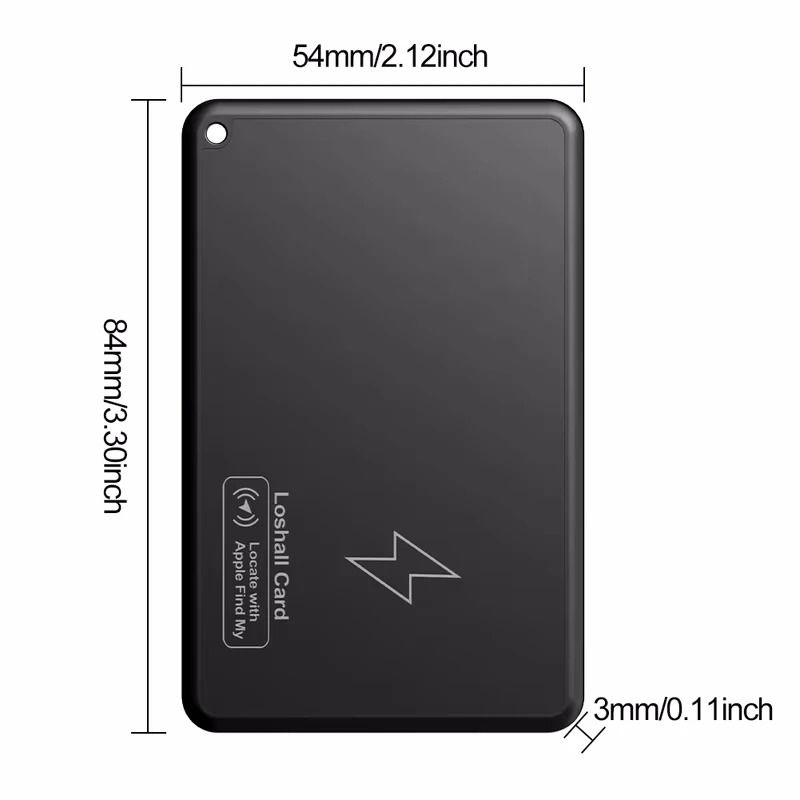 Wireless Charging Wallet Tracker Card