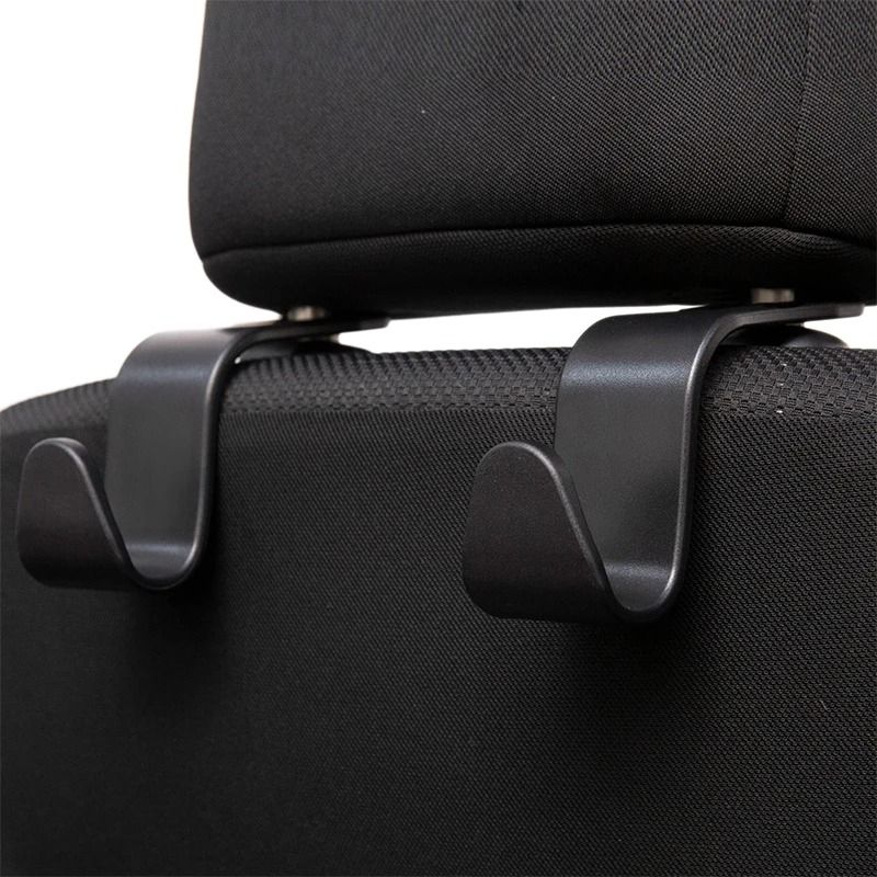 Car Seat Back Hooks Headrest Hanger Organizer for Bags and Groceries