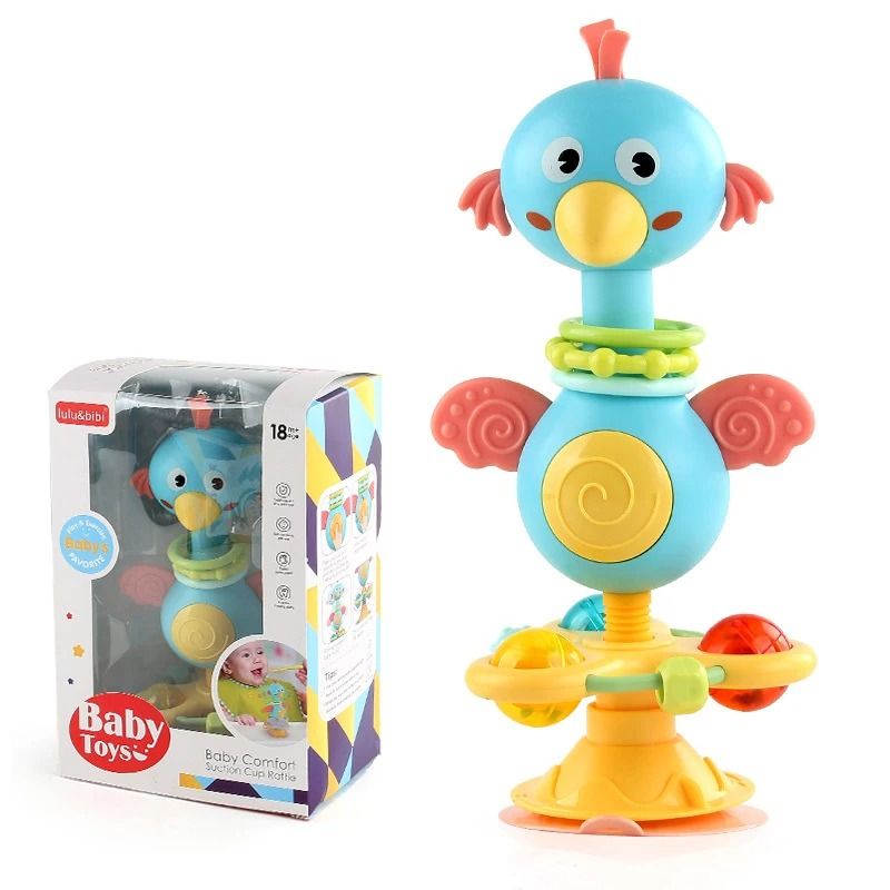 Baby Cartoon Interactive Suction Cup Tray Toy