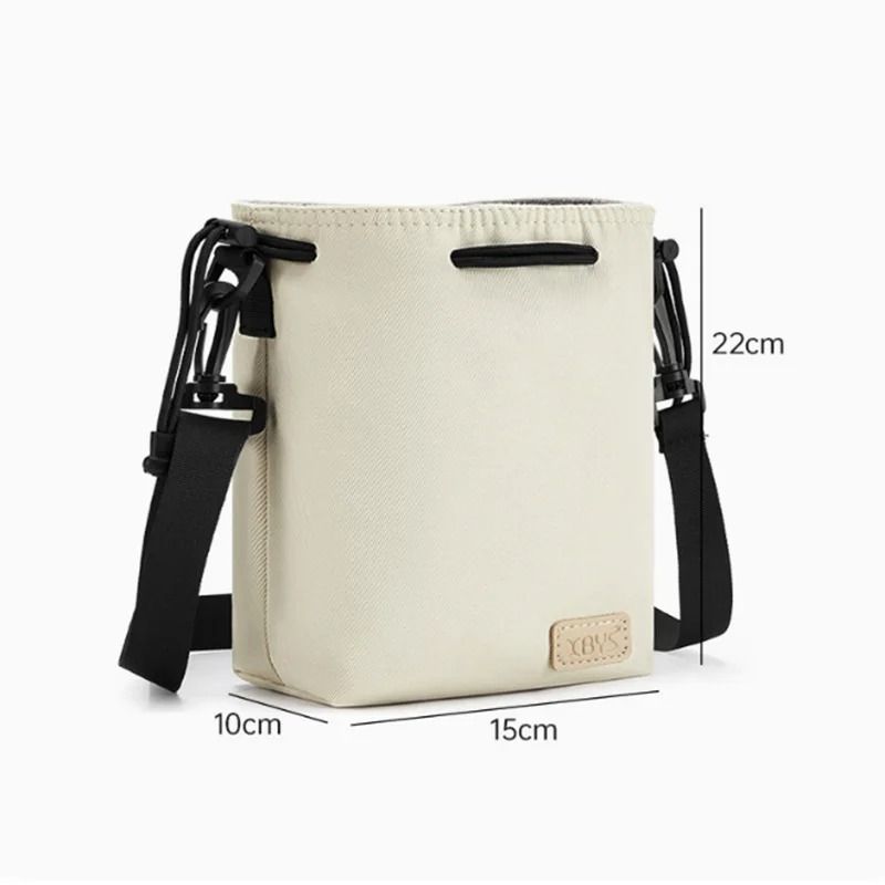 Lightweight Drawstring Camera Pouch Shoulder Bag for DSLR and Mirrorless Cameras