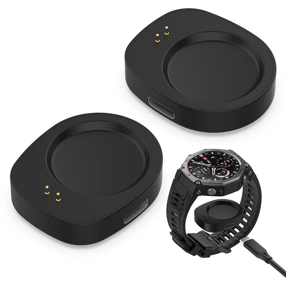 Wireless Charging Adapter for Smart Watches with Portable Dock