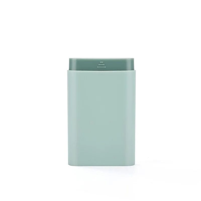Portable Travel Pill Organizer Box Weekly Vitamin Storage Container with 6 Grid Compartments