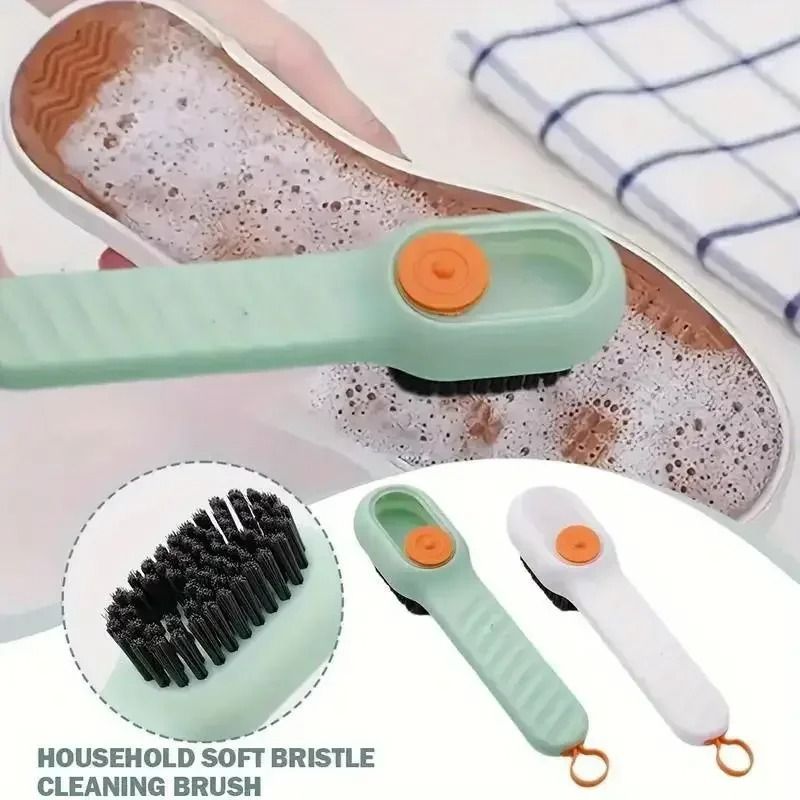 Multi Function Shoe Cleaning Brush Soft Bristle Hand Pressure Spot Scrub Brush