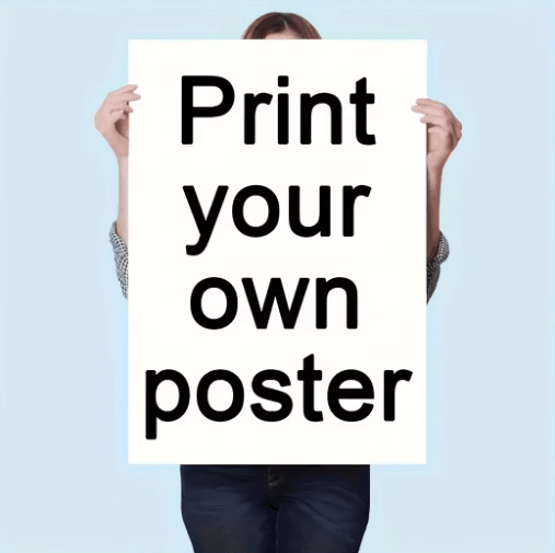 Custom Canvas Photo Poster Personalized Wall Art for Home & Special Moments