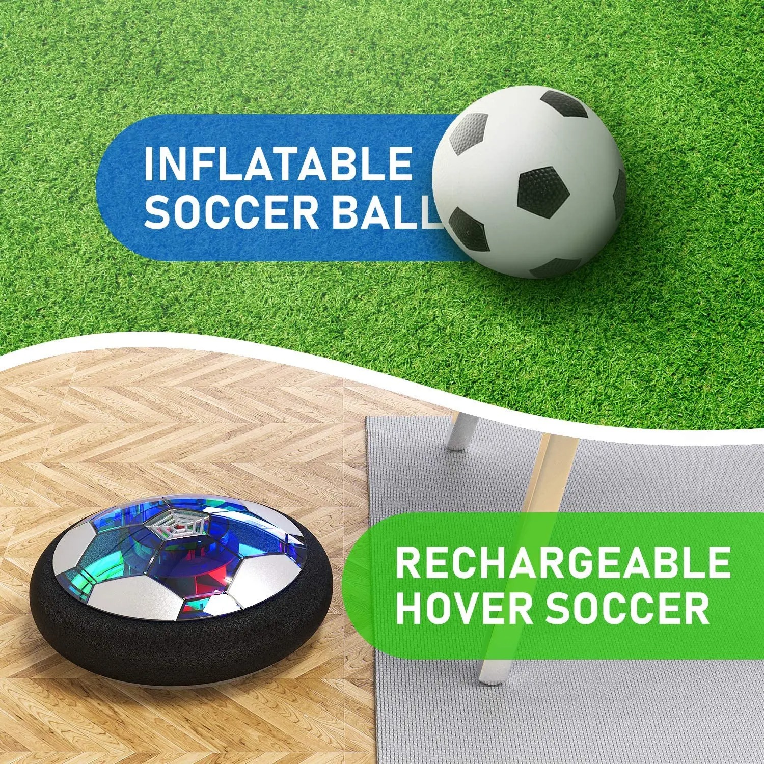 Indoor Rechargeable Hover Soccer Ball For Kids