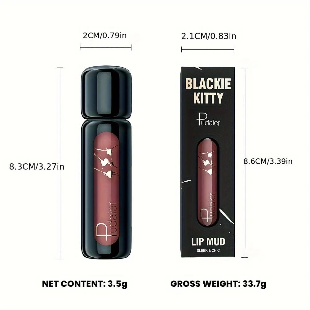 VelvetBloom Matte Velvet Lip Gloss High Pigment Liquid Lip Mud