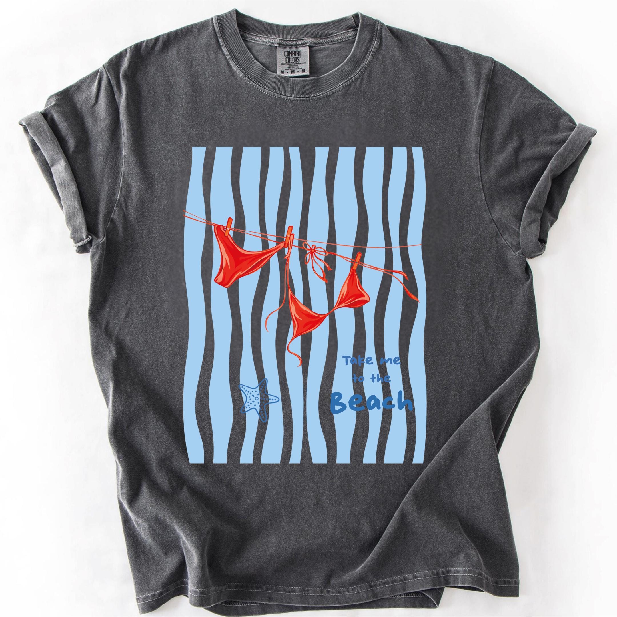 Beach Chair Shirt Coastal Summer Graphic Tee Vacation Vibes Outfit