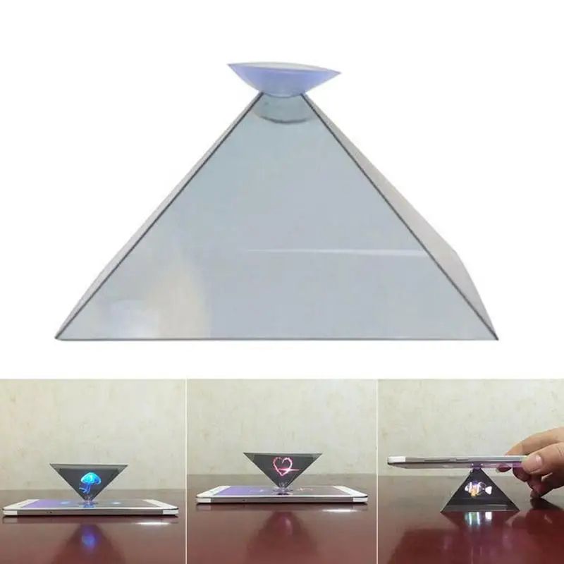 Smartphone 3D Hologram Projection Pyramid
