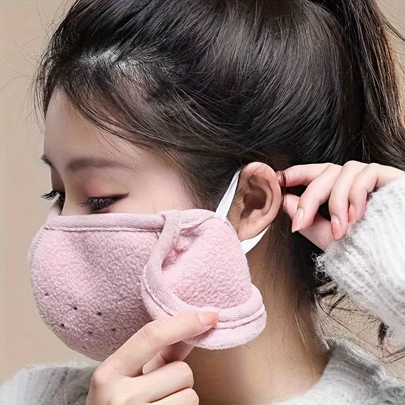 Full Cover Face Mask Outdoor, Winter Mask, Windproof Mask, Breathable Thickened Dustproof Reusable Mask