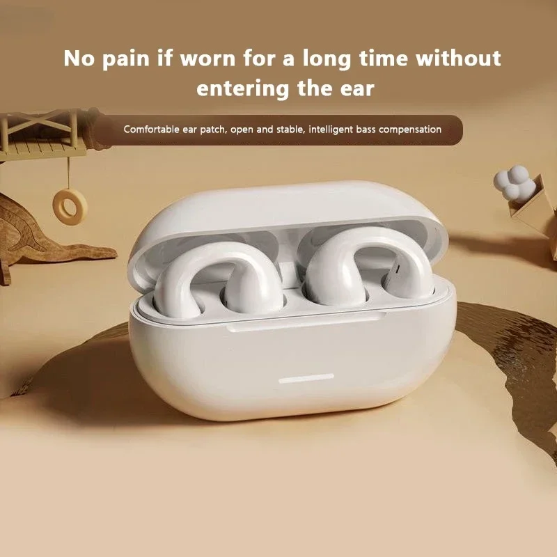 Bone Conduction Wireless Bluetooth Headphones HiFi Sports Earphones with Waterproof TWS Technology
