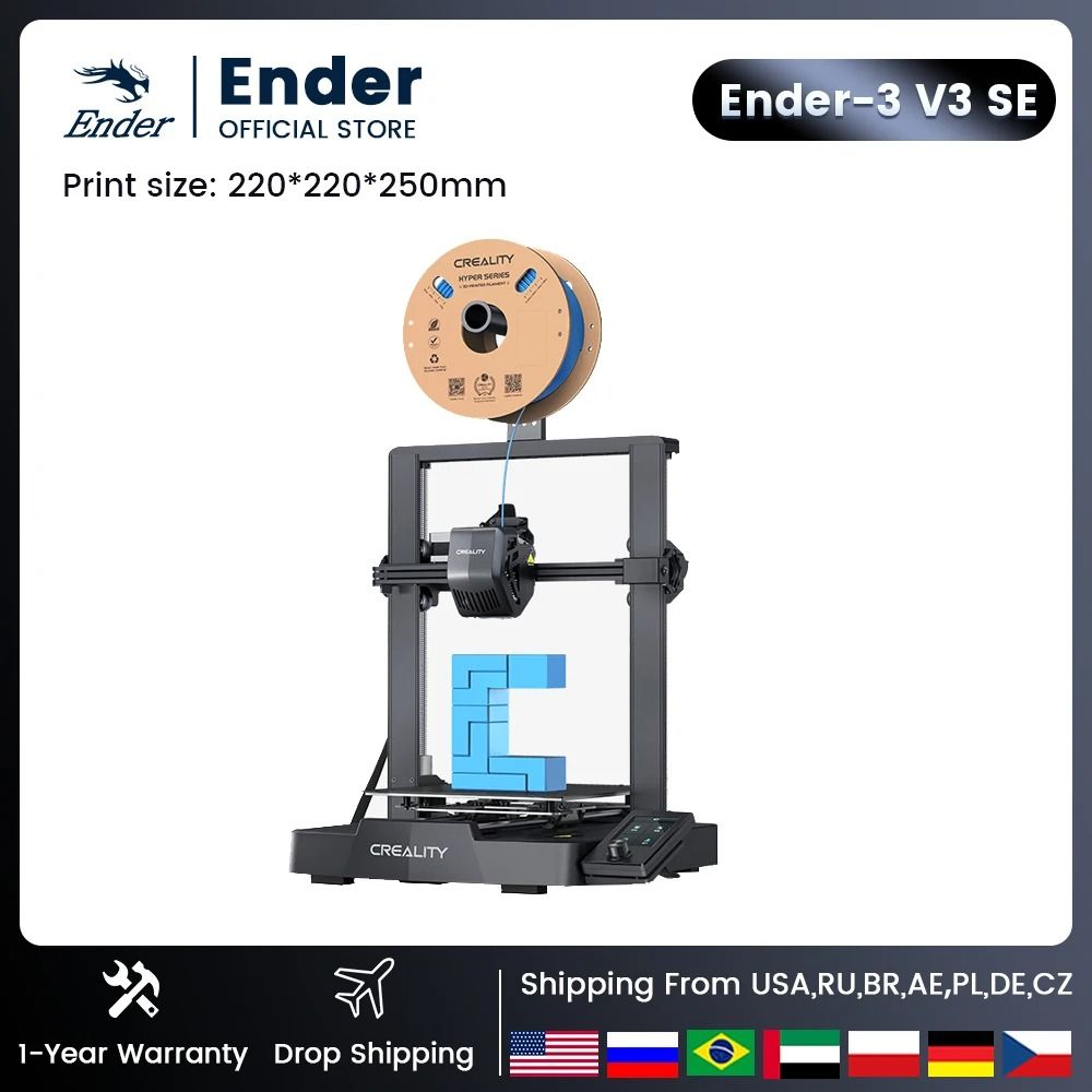 Creality Ender 3 V3 SE High Speed FDM 3D Printer