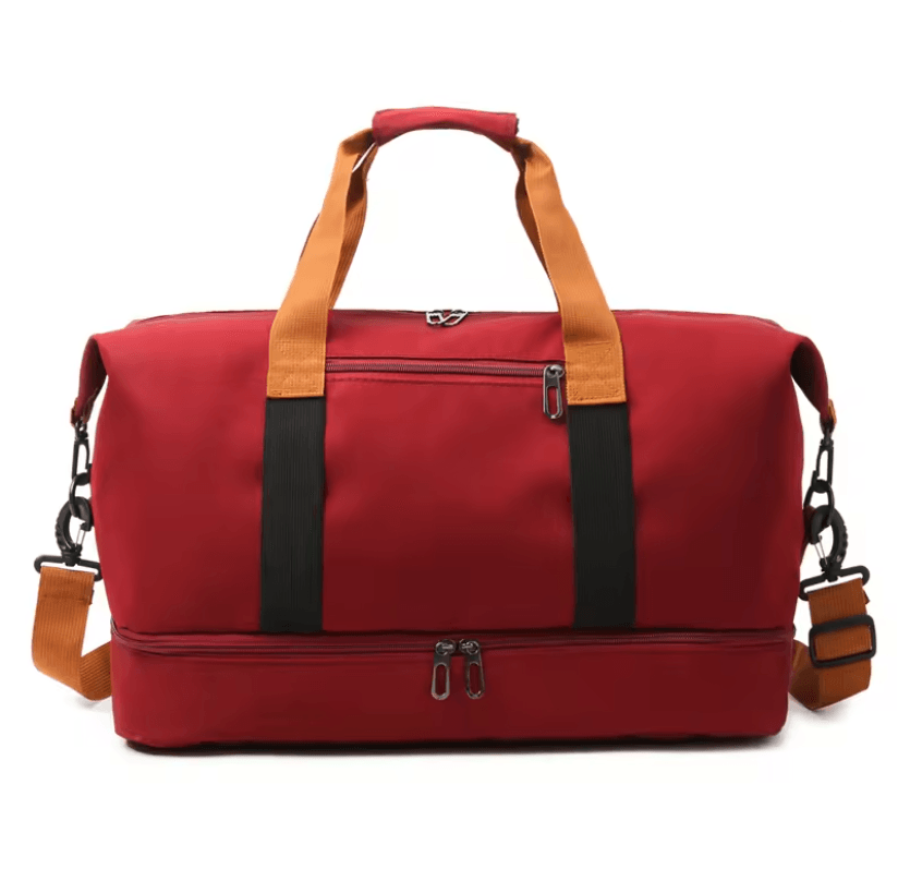 TravelerElite Large Capacity Duffel Bag with Shoe and Wet Dry Separation