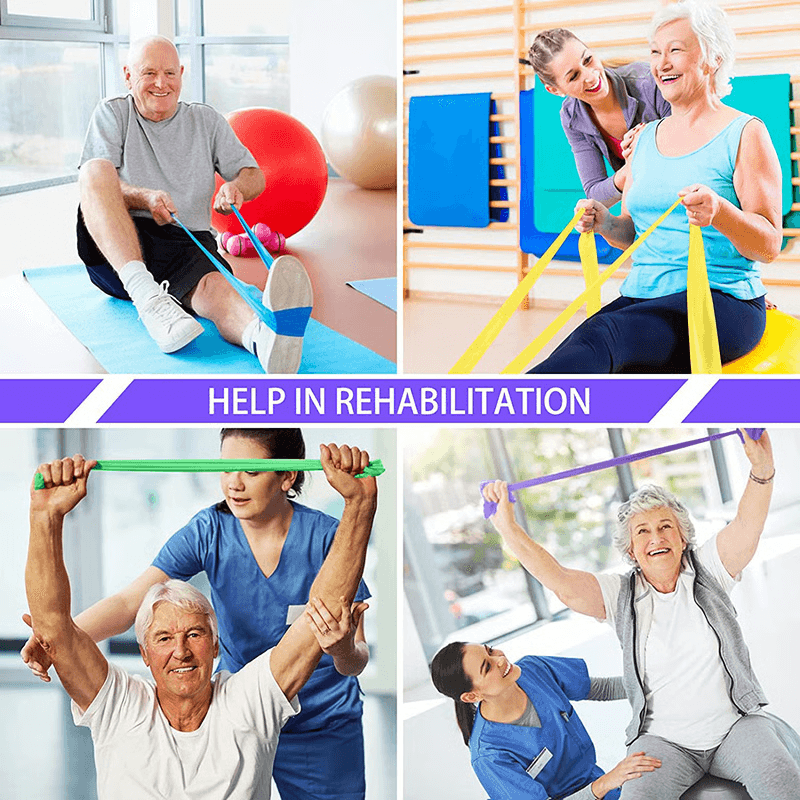 TPE Resistance Bands Set - Build Strength, Flexibility & Recovery | Buy Now