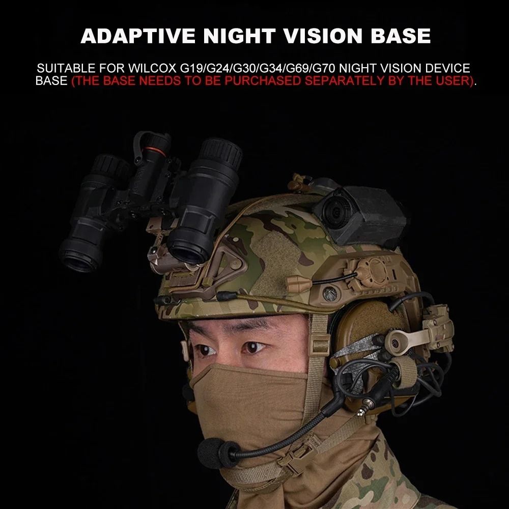 AN PVS31 Dual Tube Night Vision Goggles Dummy Model Tactical Helmet Prop