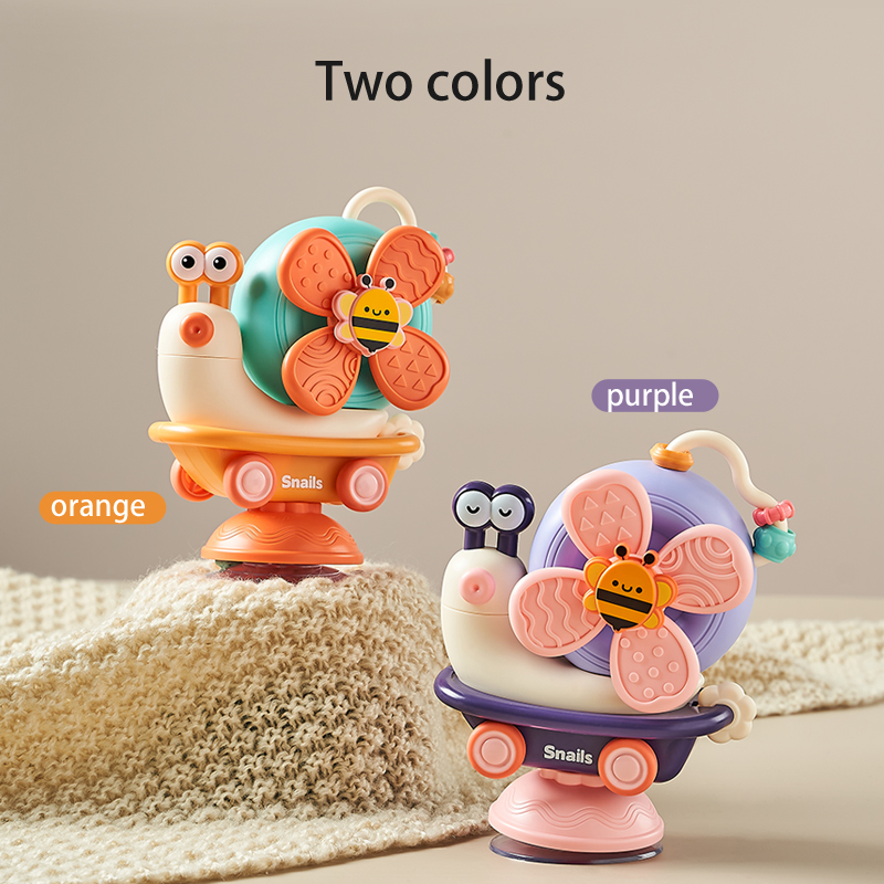 Montessori Snail Windmill Toys, Sensory Fine Motor Car for Boys and Girls