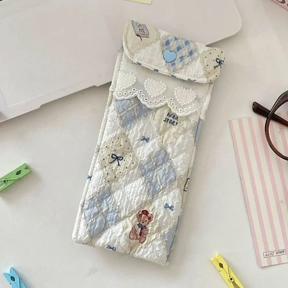 Cute Cartoon Soft Glasses Case