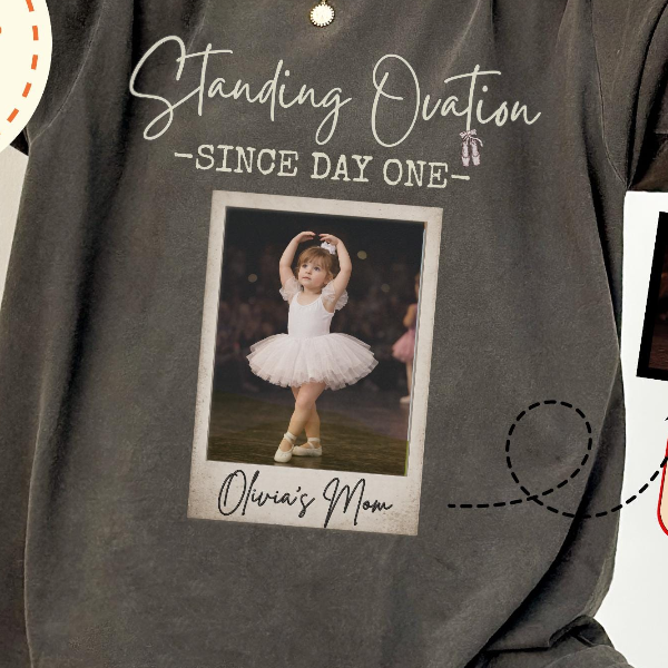 Personalized Dance Mom Shirt with Photo – Custom Recital Tee