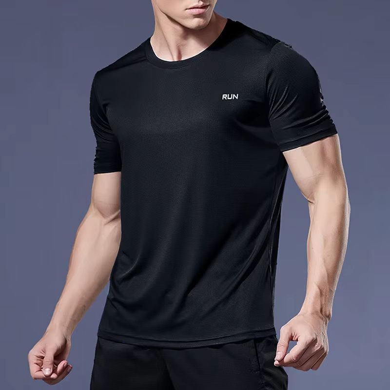 Men's Quick-Dry Compression Running & Soccer Sports T-Shirt
